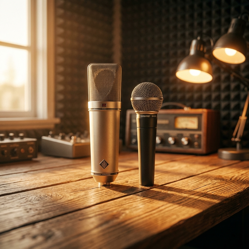 Condenser vs Dynamic Microphones: Which is Right for You? | Mic Checker ...