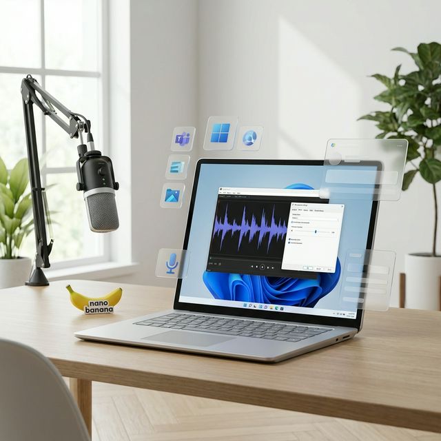 Setting up microphone on Windows 11/12 with USB, 3.5mm, and Bluetooth connections